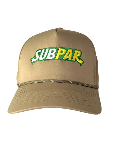 SubPar - Performance 5-Panel Rope Hat Hat Greater Half